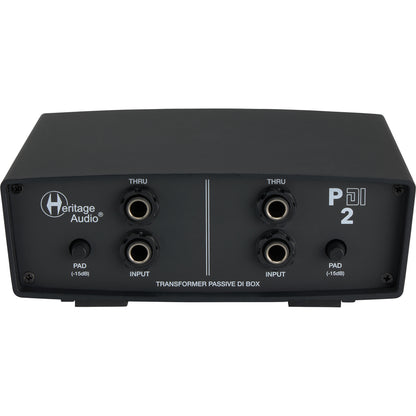 Heritage Audio P DI Two - Passive Dual-Channel DI Box