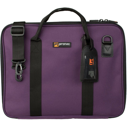 Protec Music Portfolio Bag with Shoulder Strap in Purple
