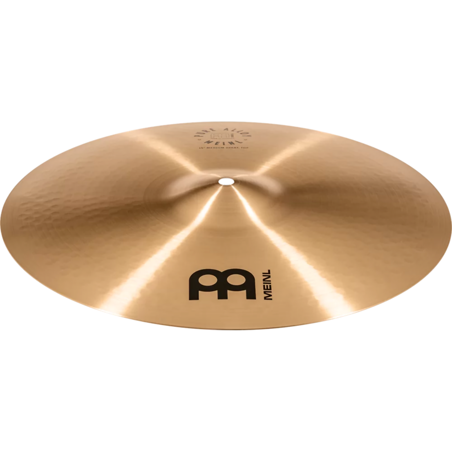 Meinl 15” Pure Alloy Traditional Medium Hi-Hat Cymbals