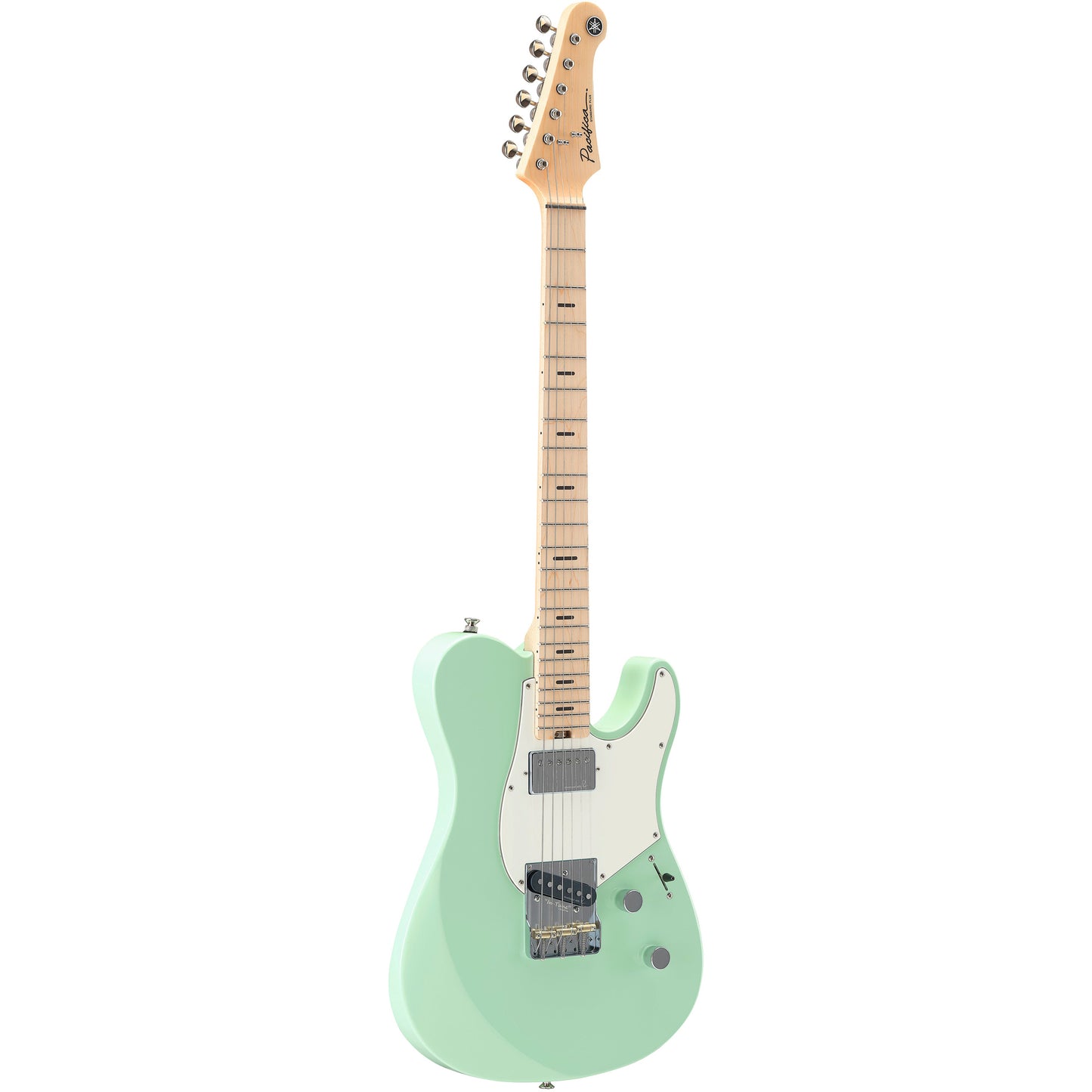 Yamaha PACS+11S Pacifica Standard Plus Electric Guitar - Maple Fingerboard, Peppermint Green