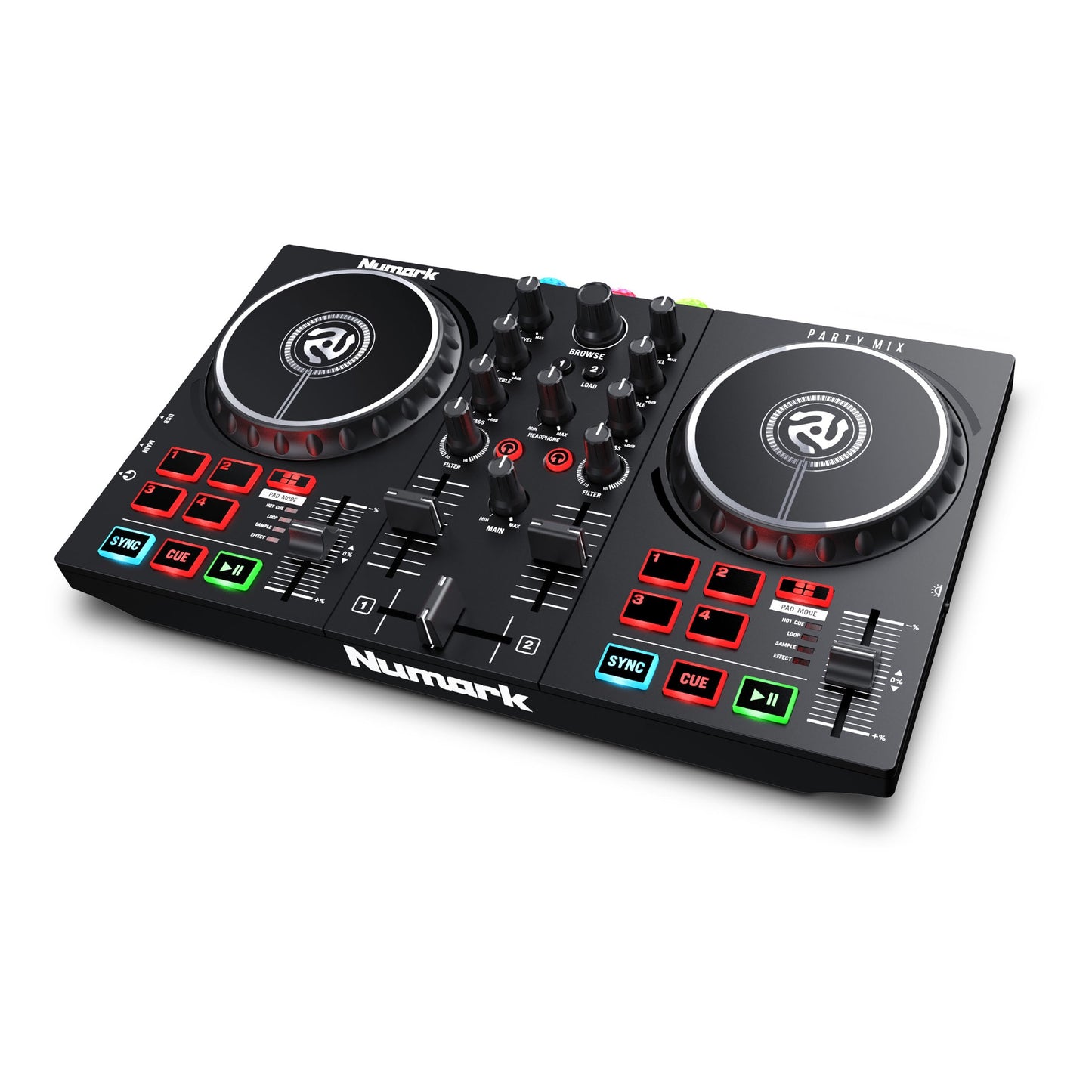 Numark Party Mix II DJ Controller with Built in Light Show