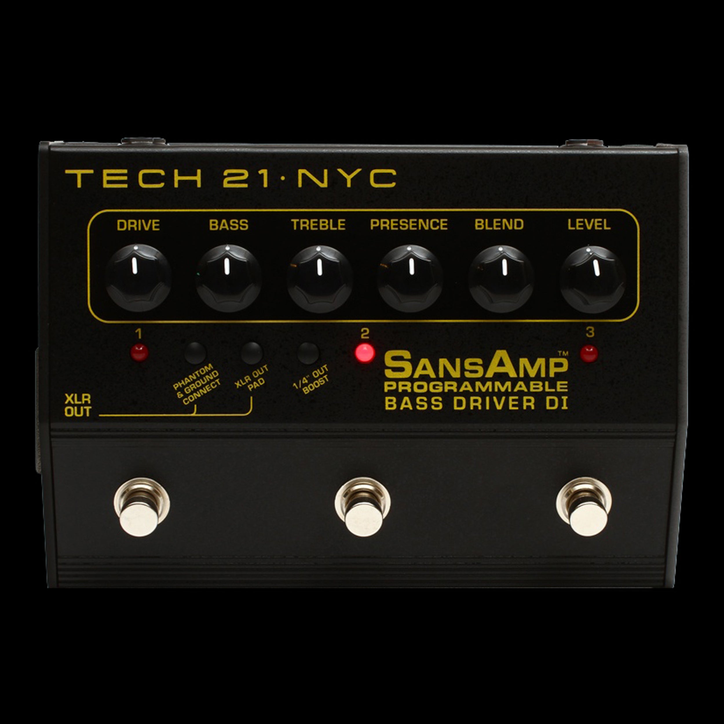 Tech 21 PBDR Sans Amp Programmable Bass DI – Alto Music