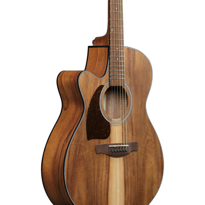 Ibanez PC50WSLCE PC Left Handed Acoustic Electric Guitar - Open Pore Brown