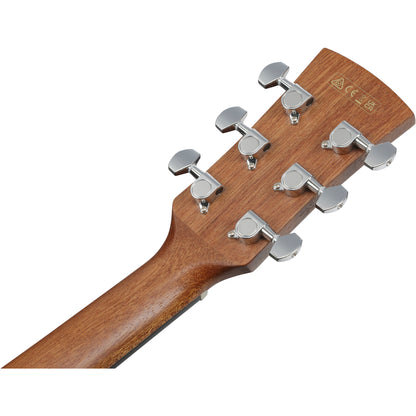 Ibanez PC50WSLCE PC Left Handed Acoustic Electric Guitar - Open Pore Brown