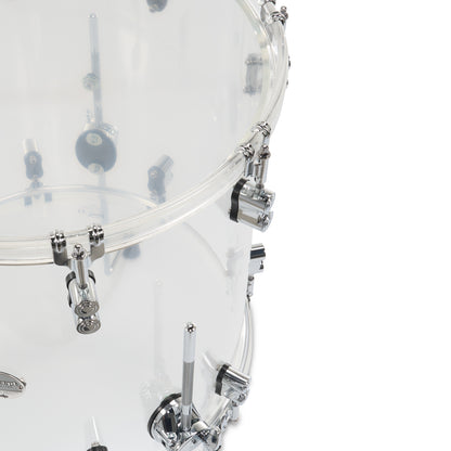 Pacific Drums & Percussion Concept Acrylic 4-Piece Shell Kit