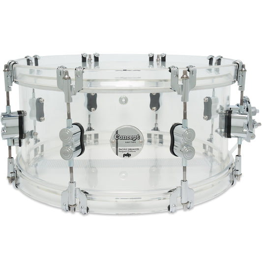 Pacific Drums & Percussion Concept Acrylic 6.5x14 Snare Drum