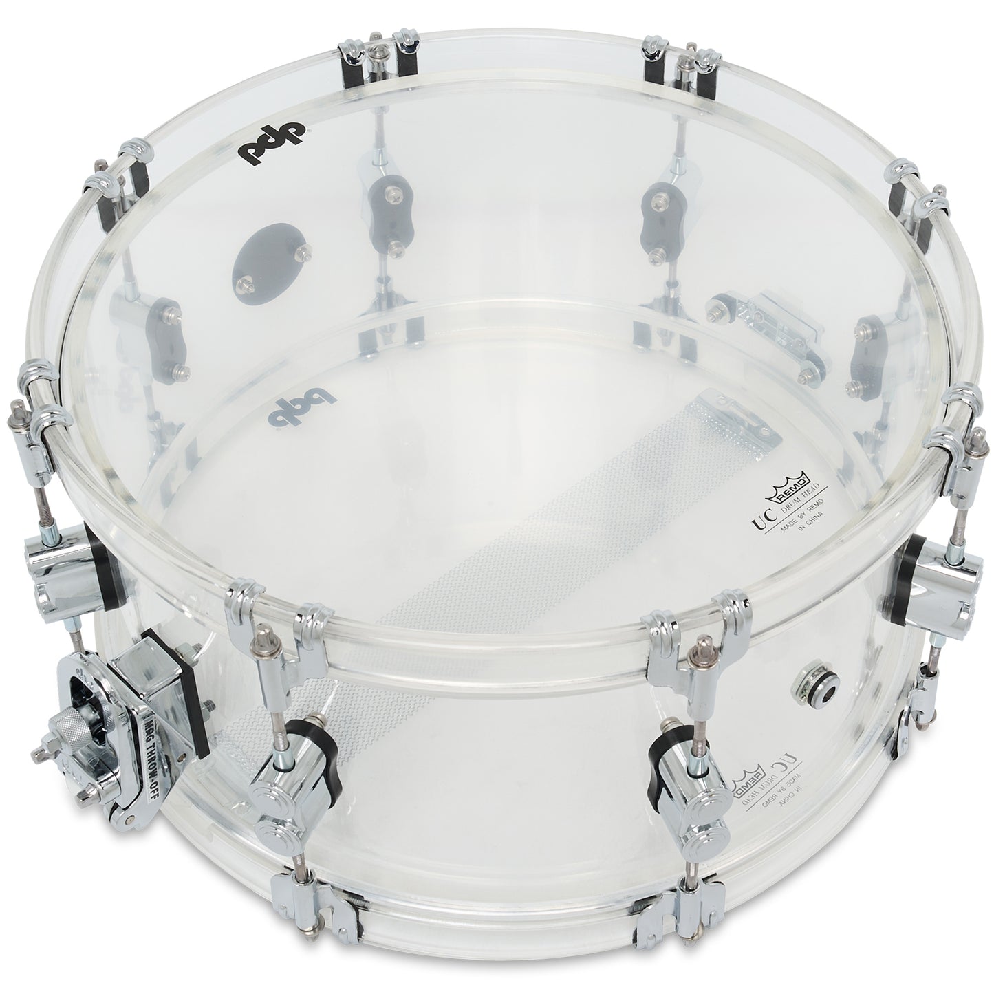 Pacific Drums & Percussion Concept Acrylic 6.5x14 Snare Drum
