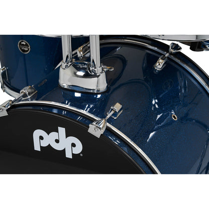 Pacific Drums & Percussion CENTERstage 5-Piece Shell Pack - Royal Blue Sparkle