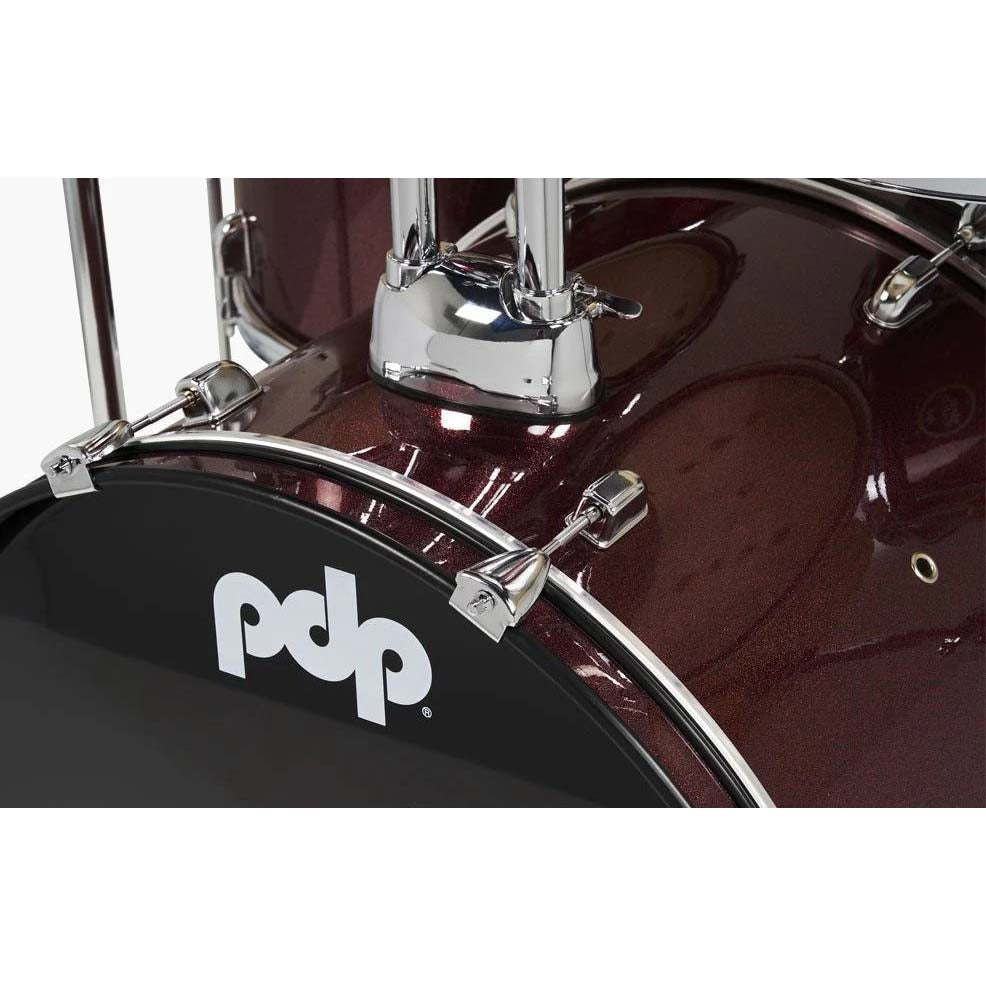 Pacific Drums & Percussion CENTERstage 5-Piece Shell Kit - Ruby Red Sparkle