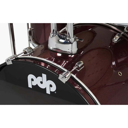 Pacific Drums & Percussion CENTERstage 5-Piece Shell Kit - Ruby Red Sparkle