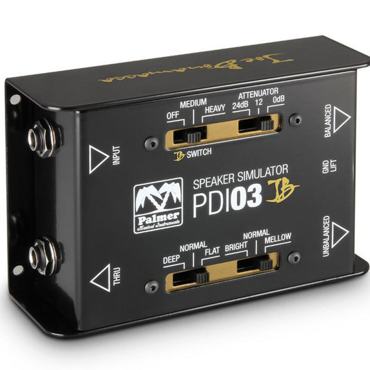 Palmer MI PDI 03 JB Joe Bonamassa Signature Model Guitar Speaker Simulator DI