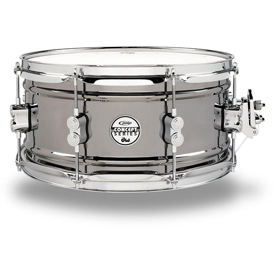 Pacific By DW 6.5x13" Black Nickel Over Steel Snare
