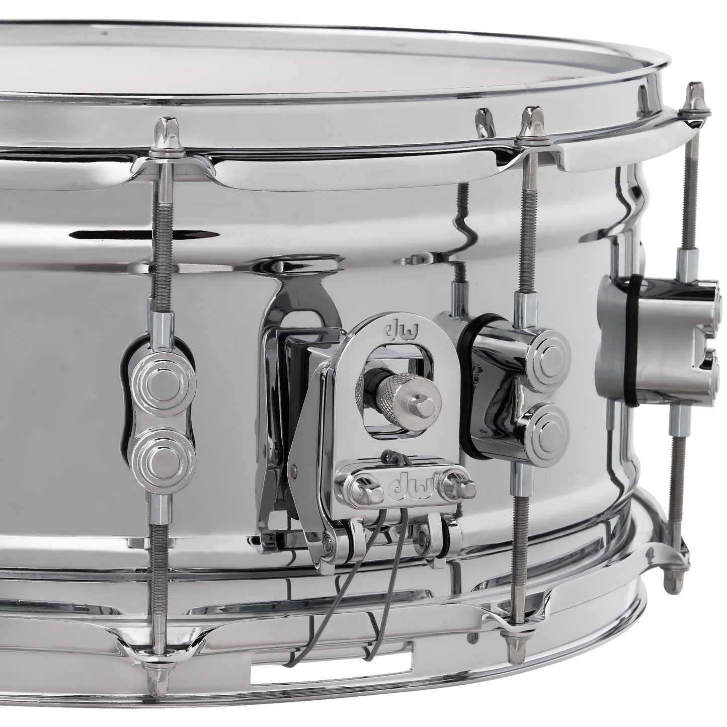 Pacific Drums & Percussion Concept Metal 6.5x14 1mm Chrome/Steel Snare Drum