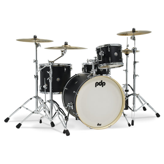 Pacific Drums & Percussion Spectrum Series 4-Piece Kit - Black Stain