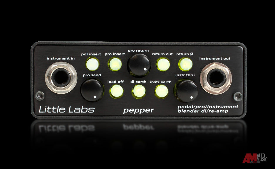 Little Labs PEPPER Pedal and Instrument Blender Reamp DI