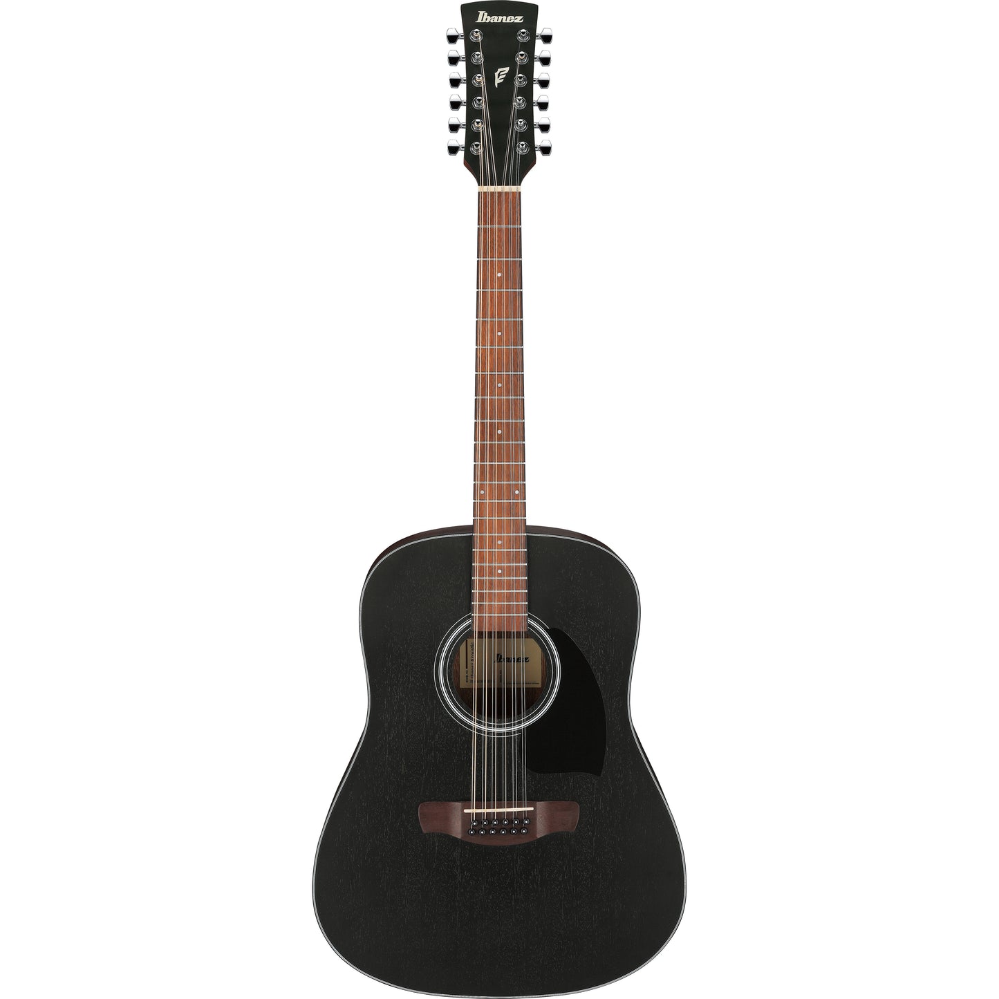 Ibanez PF5412WKH 12 String Dreadnought Acoustic Guitar - Weathered Black