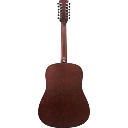 Ibanez PF5412WKH 12 String Dreadnought Acoustic Guitar - Weathered Black