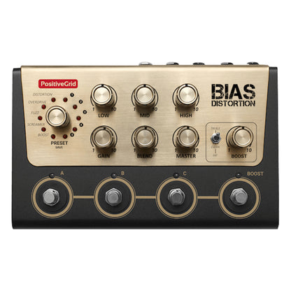 Positive Grid BIAS Distortion Pro - Tone Matching Distortion Pedal