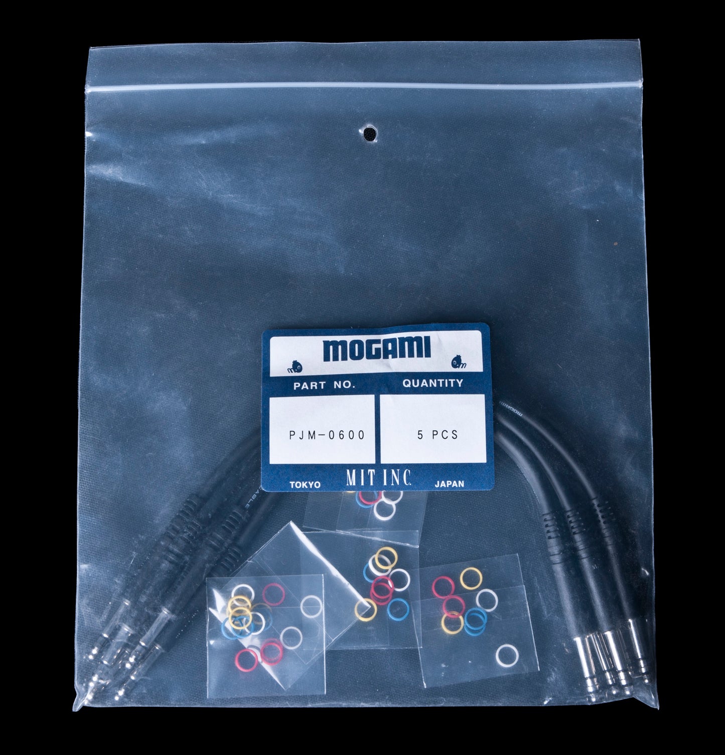 Mogami PJM0600 6” TT Bantam Cable in Black