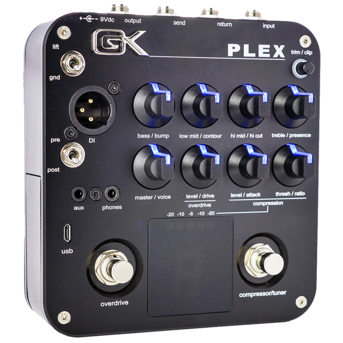 Gallien Krueger Preamp Pedal with USB