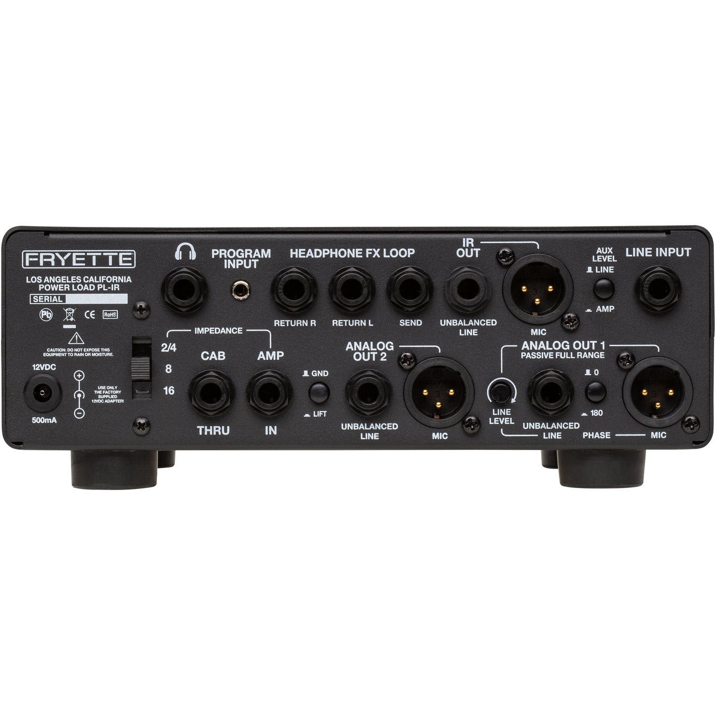Fryette PL-IR Power Load IR Reactive load + IR + Analog Cab Emulator