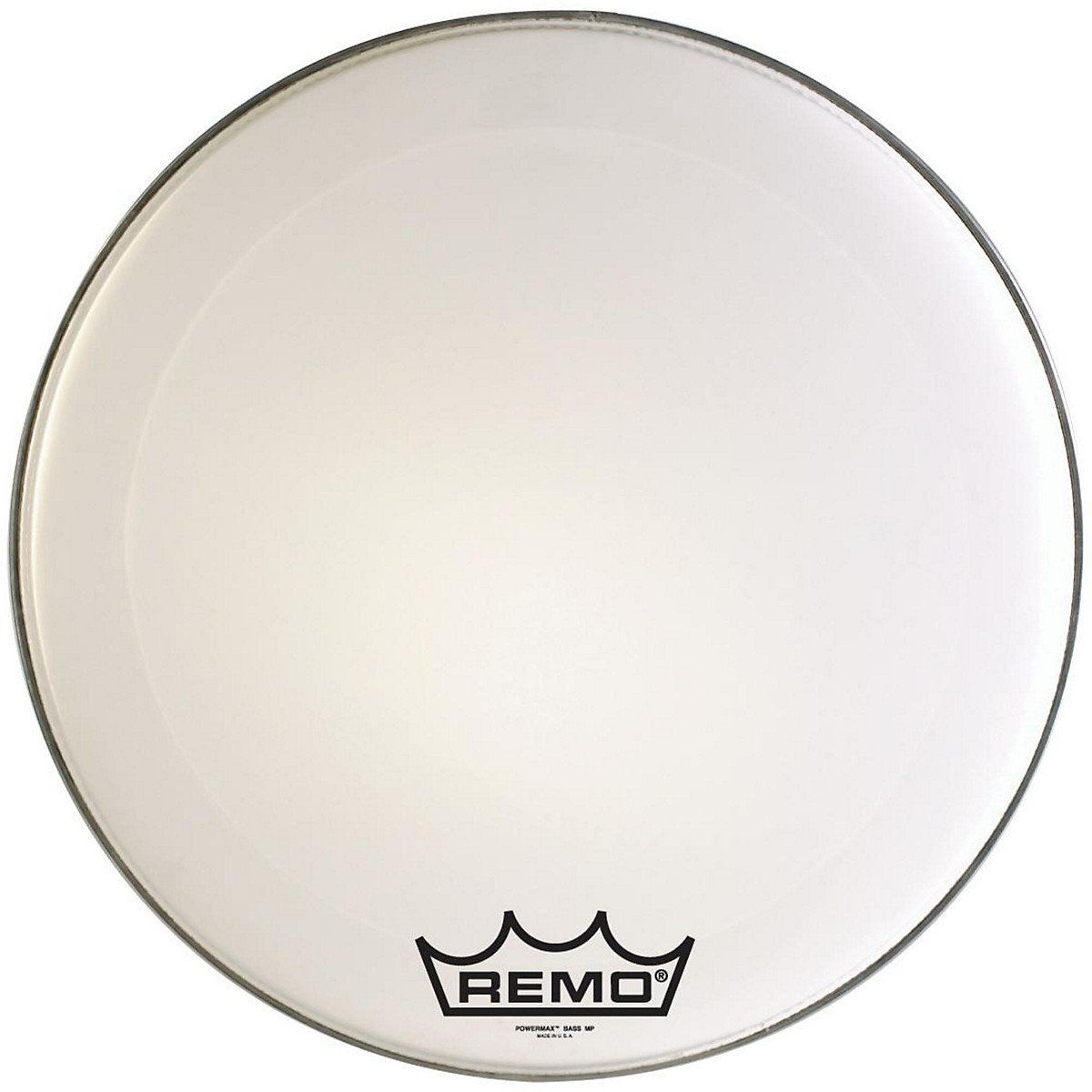 Remo Powermax Marching Bass Drumhead Ultra White 28 Inches