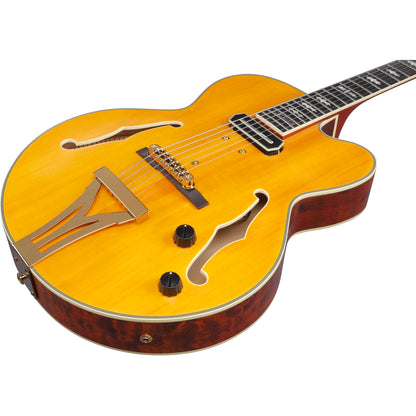 Ibanez PM3C Pat Metheny Signature Electric Guitar - Natural Amber Low Gloss