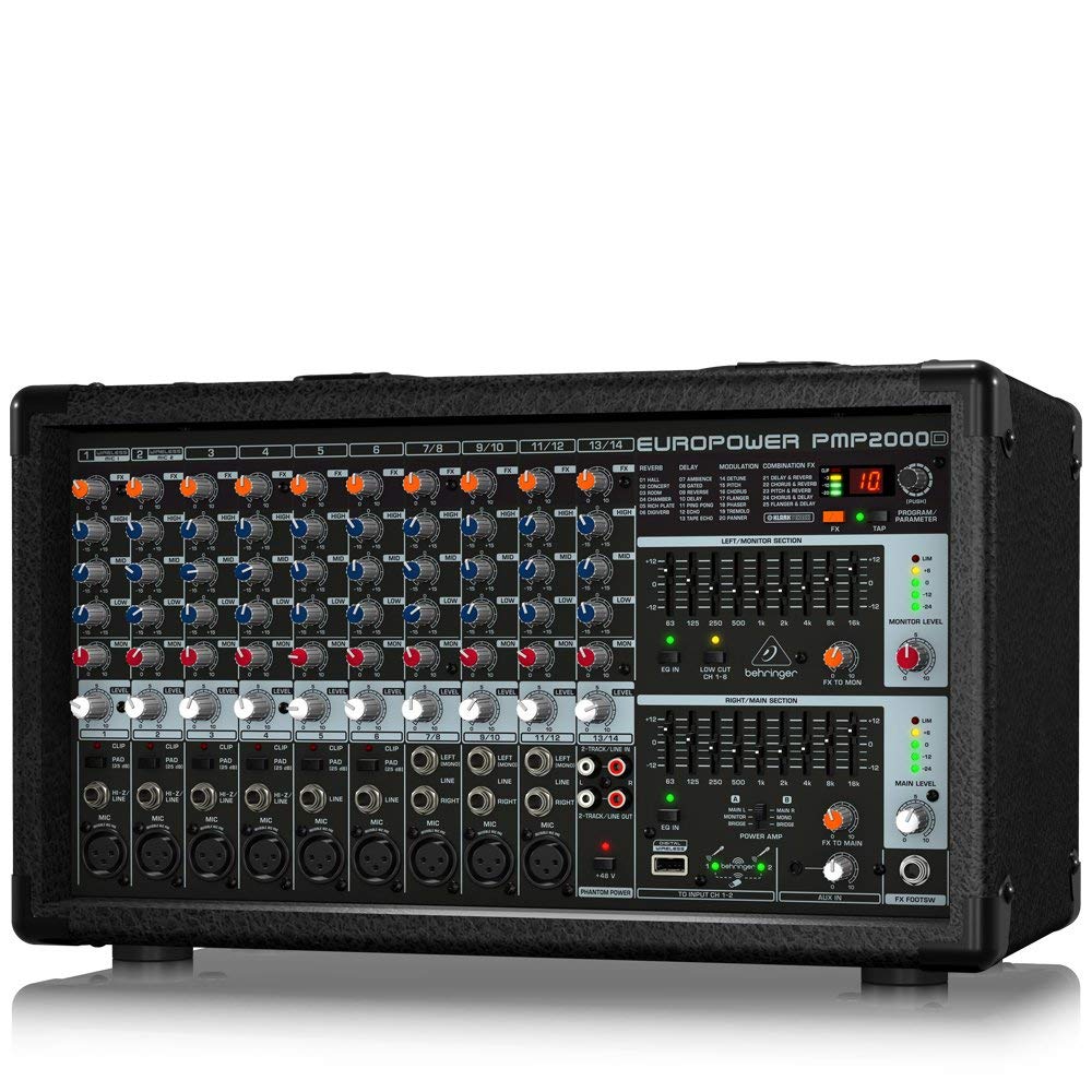 Behringer PMP2000D - 2000W 14-Channel Powered Mixer