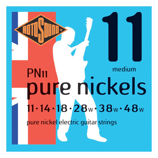 Rotosound PN11 Pure Nickel Electric Guitar Strings (11-48)