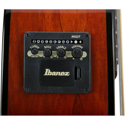 Ibanez PN50TKE PN Acoustic Electric Guitar - Natural High Gloss Top