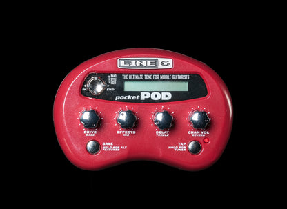 Line 6 Pocket POD Mini Amp Modeler & Guitar Multi-Effects Processor
