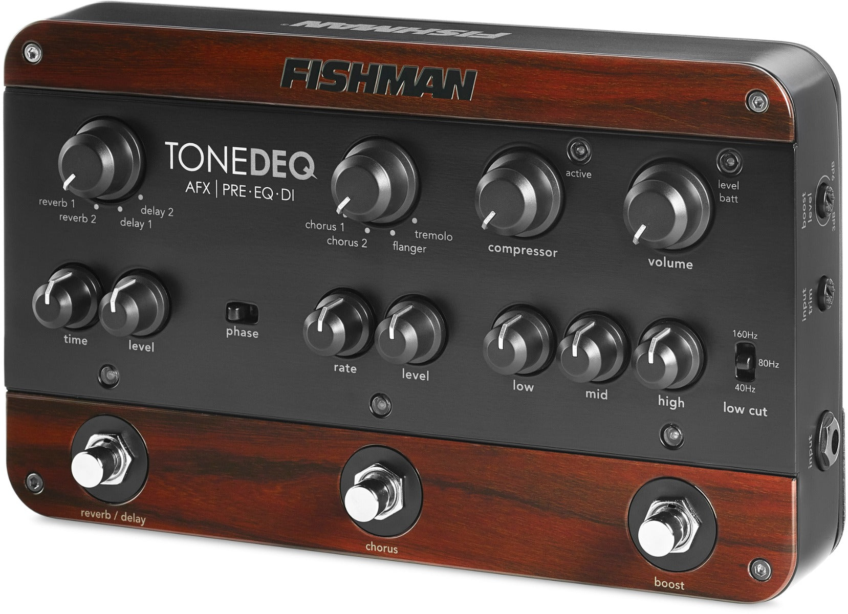 Fishman ToneDEQ Acoustic Instrument Preamp with Effects – Alto Music