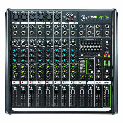 Mackie ProFX12 v2 USB Mixer with FX, 12-Channel (PROFX12V2)
