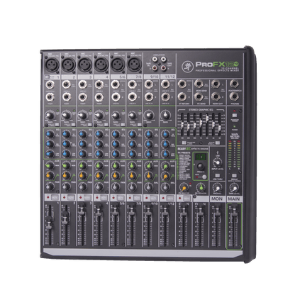 Mackie ProFX12 v2 USB Mixer with FX, 12-Channel (PROFX12V2)