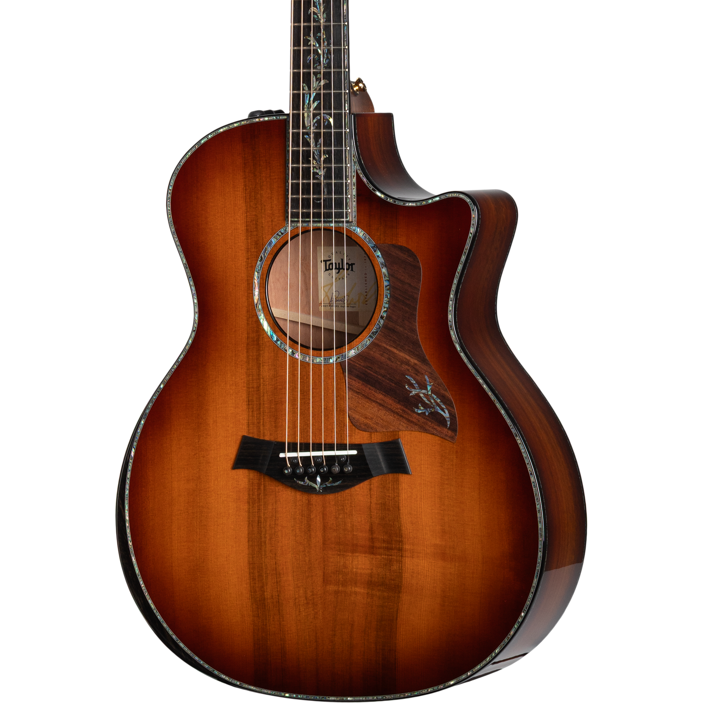 Taylor PS14ce Ironbark/Sinker Redwood Acoustic Electric Guitar - Shaded Edgeburst