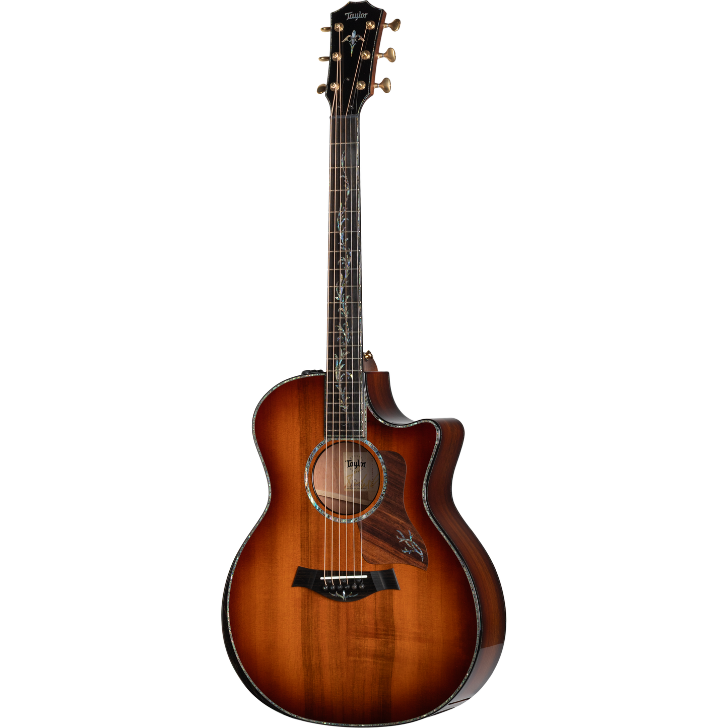 Taylor PS14ce Ironbark/Sinker Redwood Acoustic Electric Guitar - Shaded Edgeburst