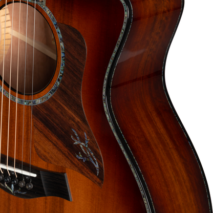 Taylor PS14ce Ironbark/Sinker Redwood Acoustic Electric Guitar - Shaded Edgeburst