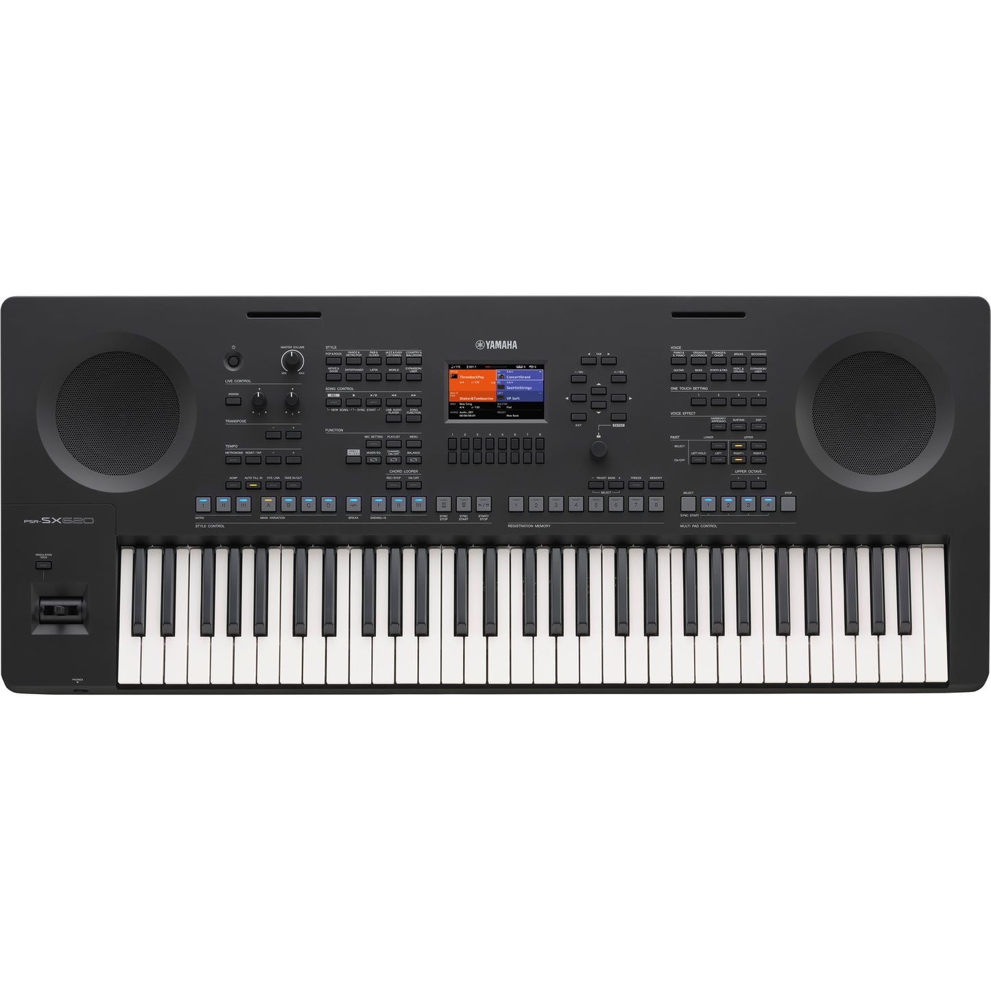 Yamaha PSRSX620 61-key Entry-Level Arranger Keyboard