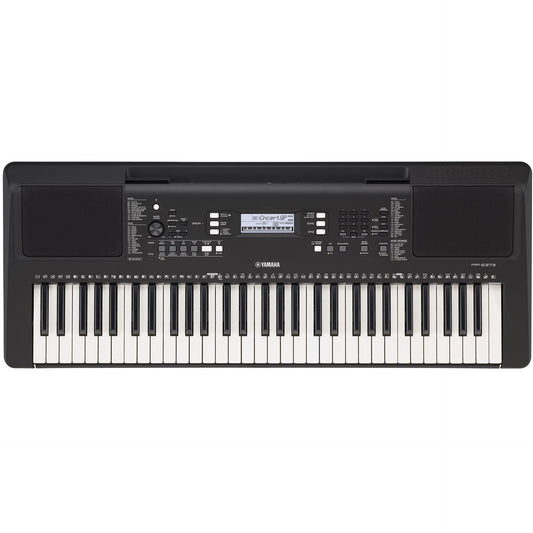 Yamaha PSR-E373 61-Key Touch Sensitive Portable Keyboard w/PA130 Power Adapter