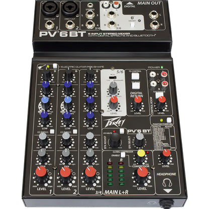 Peavey PV6BT DJ Mixer