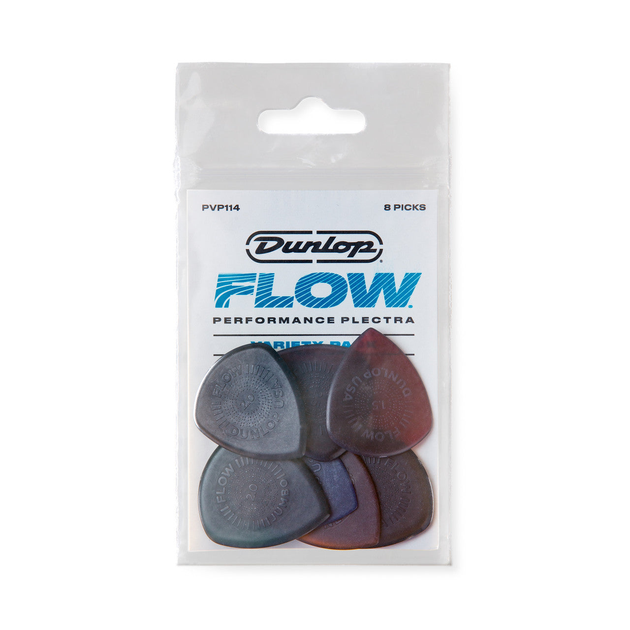 Dunlop PVP114 Flow Variety 8 Pack