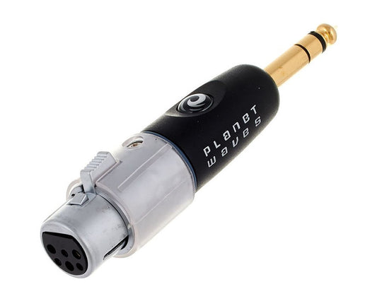 Planet Waves 1/4"" Male Balanced to XLR Female Adapter