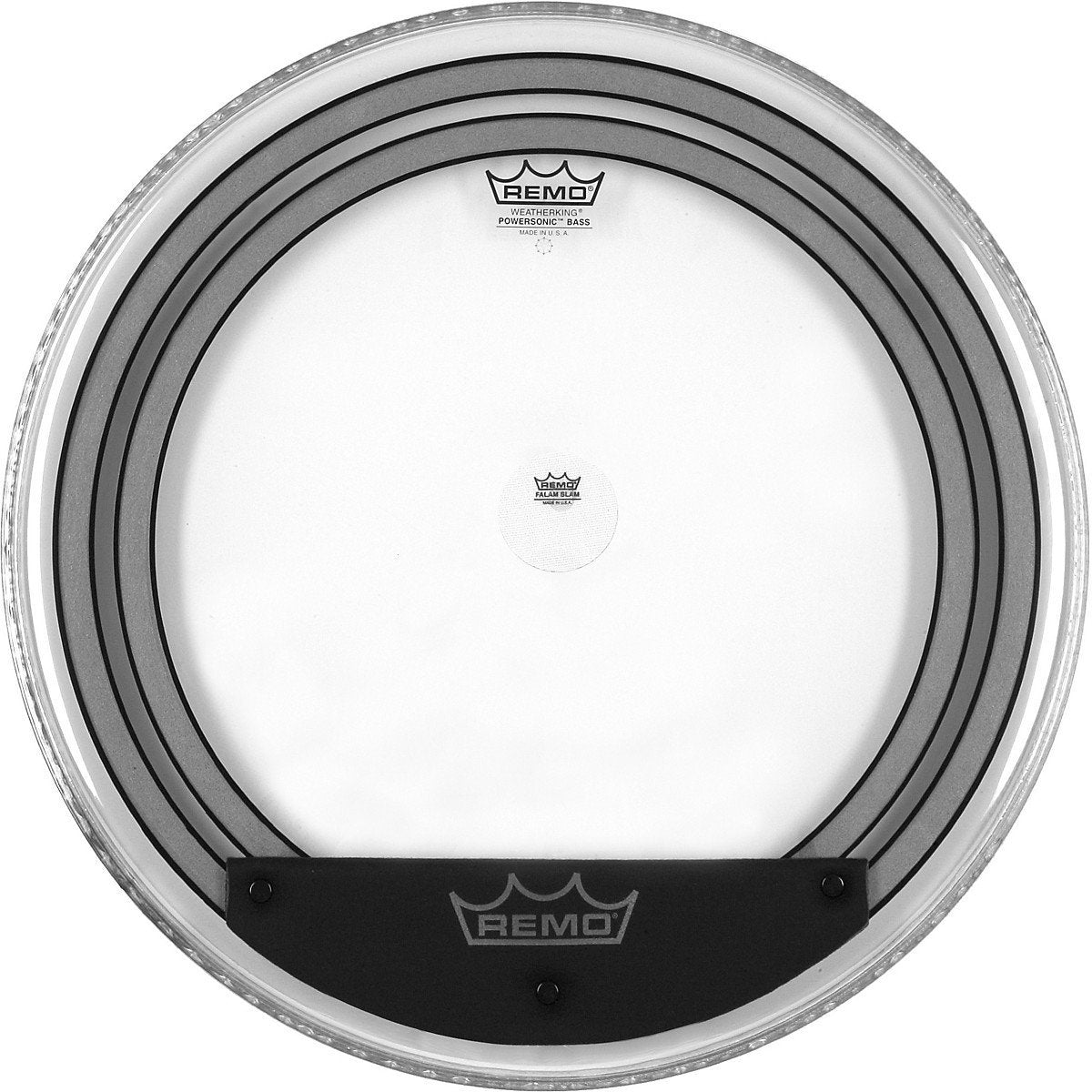 Remo Powersonic Clear Bass Drumhead, 20"