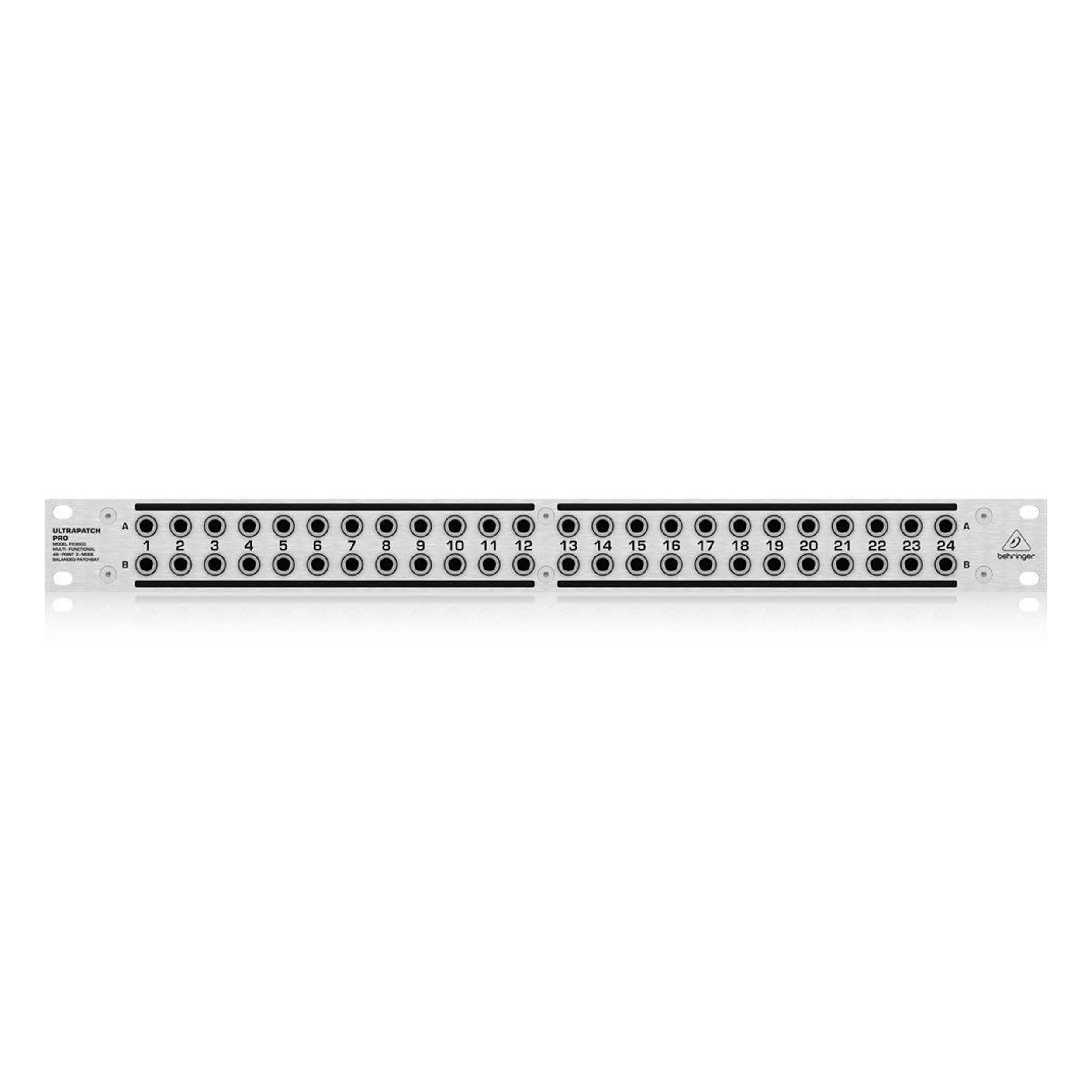 Behringer PX3000 Balanced Ultra Patch Pro Patch Bay – Alto Music