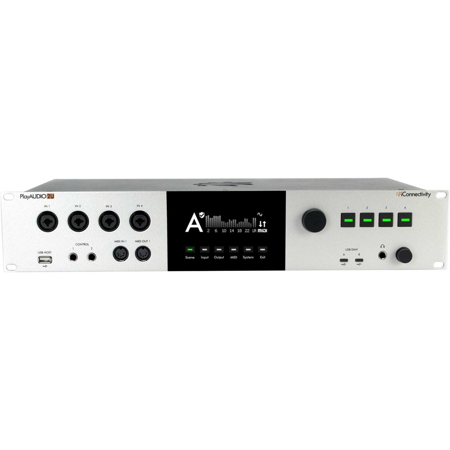 IConnectivity PlayAudio2u Professional Multi-Channel Audio and MIDI Interface