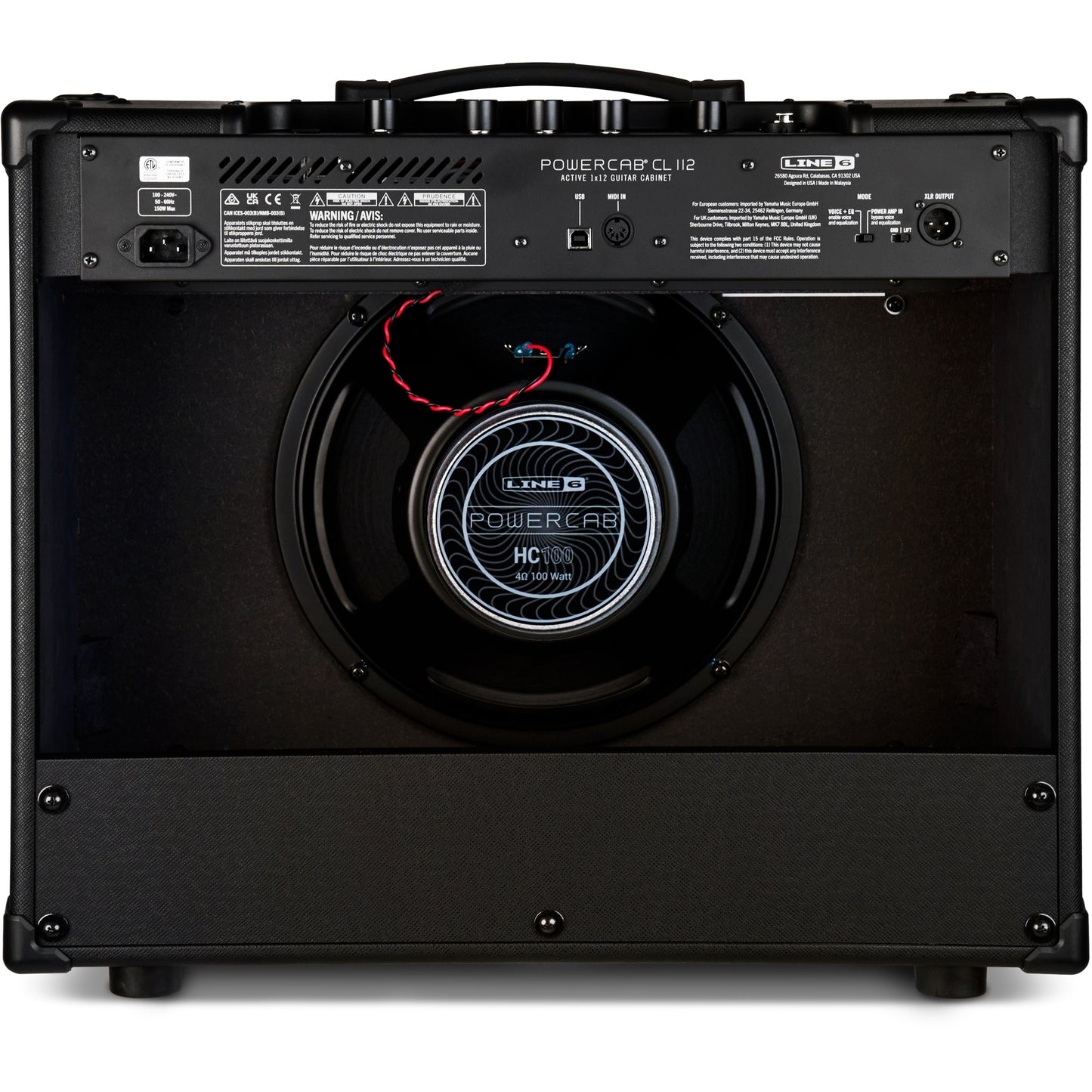 Line 6 PowerCab CL 112 100-watt 1x12" Active Speaker Cabinet