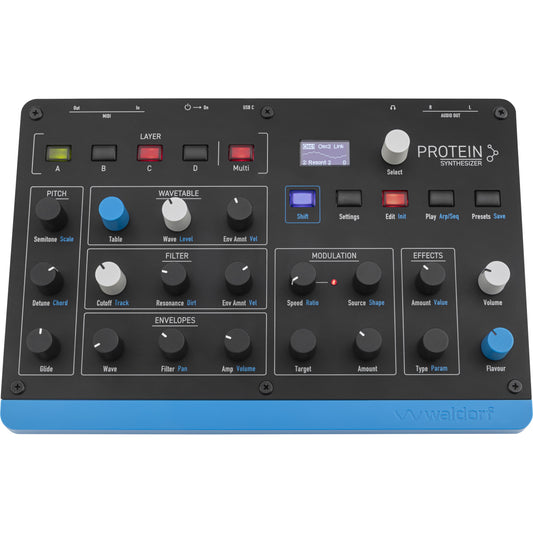 Waldorf Protein Wavetable Synthesizer