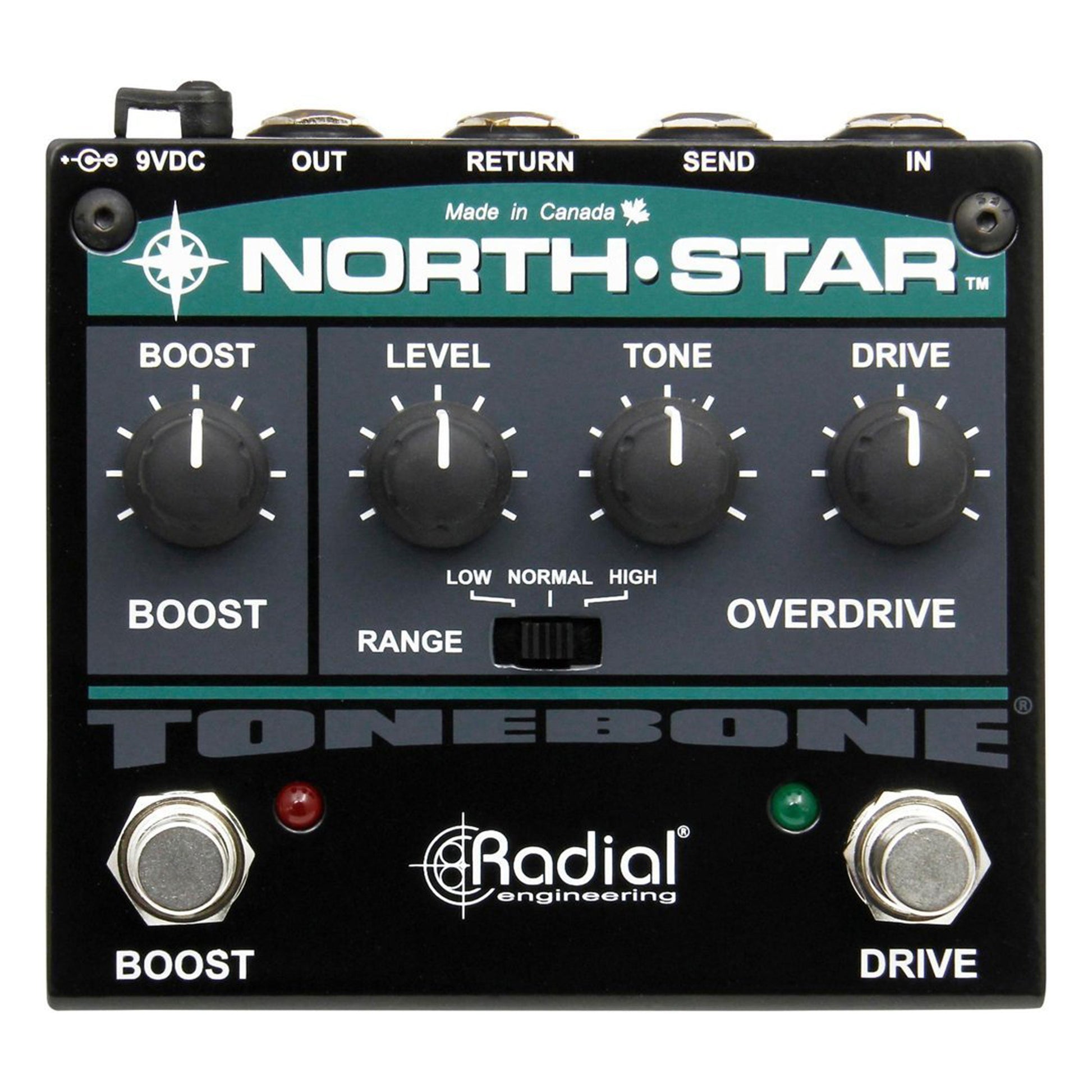 Radial Engineering Tonebone Series North-Star Overdrive and Boost Peda – Alto Music