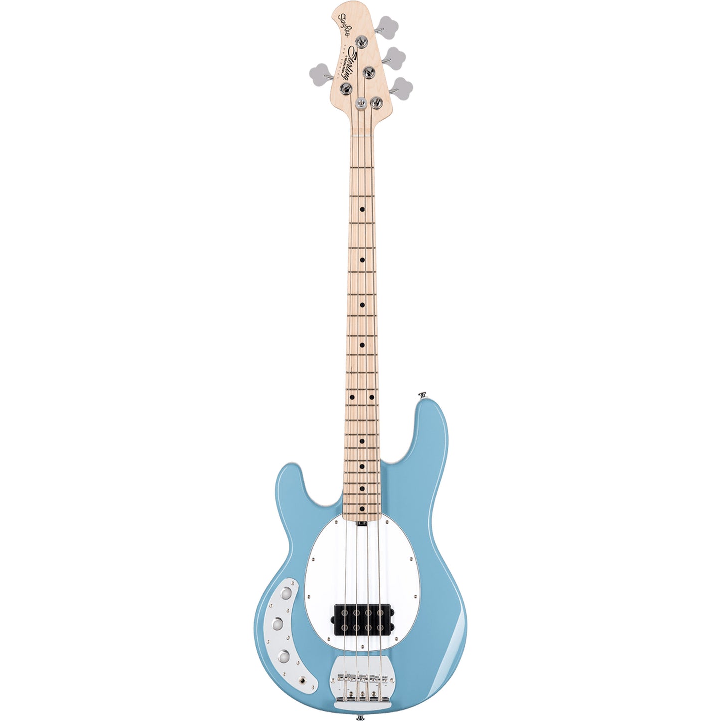 Sterling By Music Man StingRay RAY4 Bass Guitar Left-handed - Chopper Blue