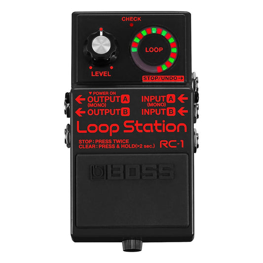 Boss RC-1 Loop Station Looper Pedal - Black